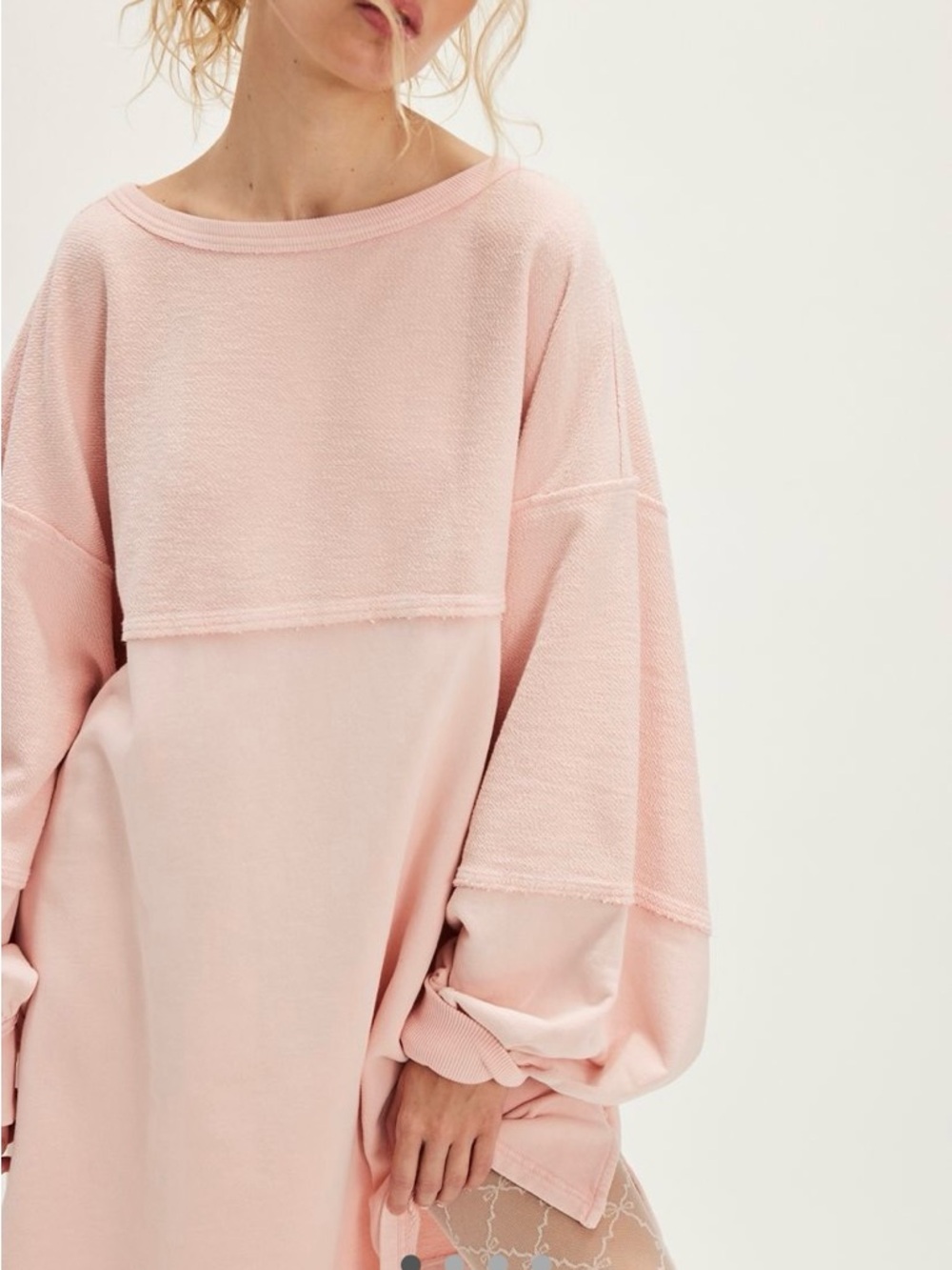 We The Free Coastal Solid - Women's Oversized Tunic SZ- LARGE NWT - Picture 4 of 5